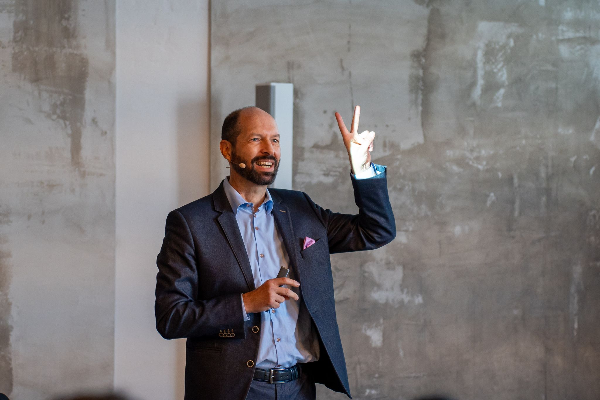 Georg Fischer, Innovation Coach, im Gespräch.